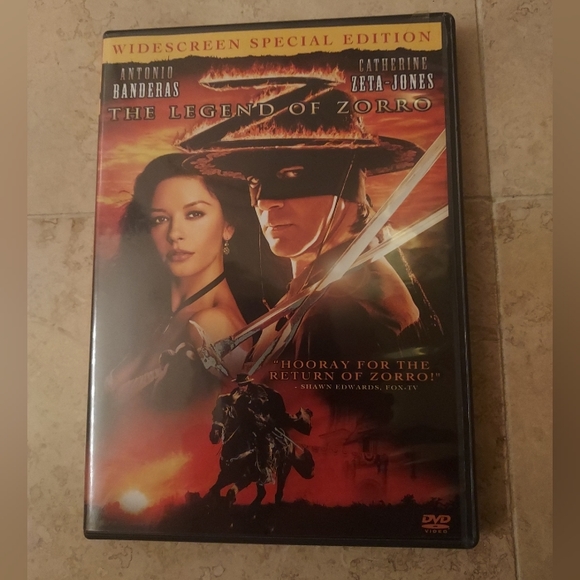 The Legend of Zorro (DVD, 2006, Widescreen) Pre-Owned Tested Working Great Shape - Picture 1 of 2